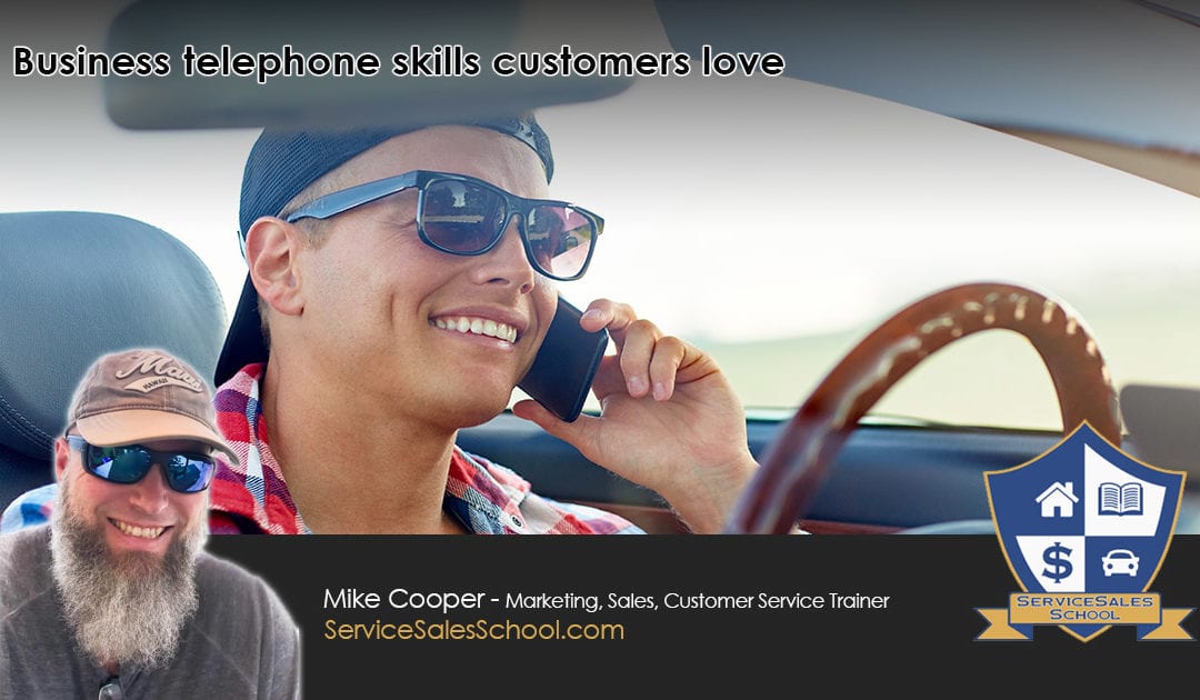 Business telephone skills customers love